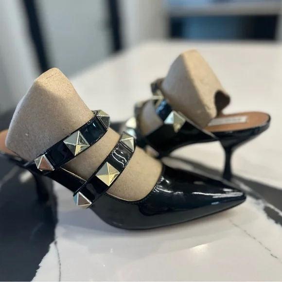 Steve Madden strappy patent kitten heel - Picture 5 of 9